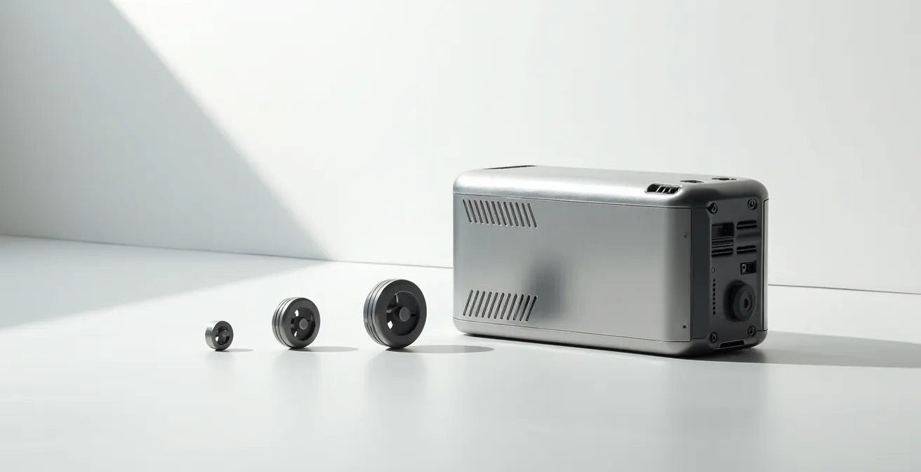 Comparación visual del tamaño de baterías de bicicleta eléctrica