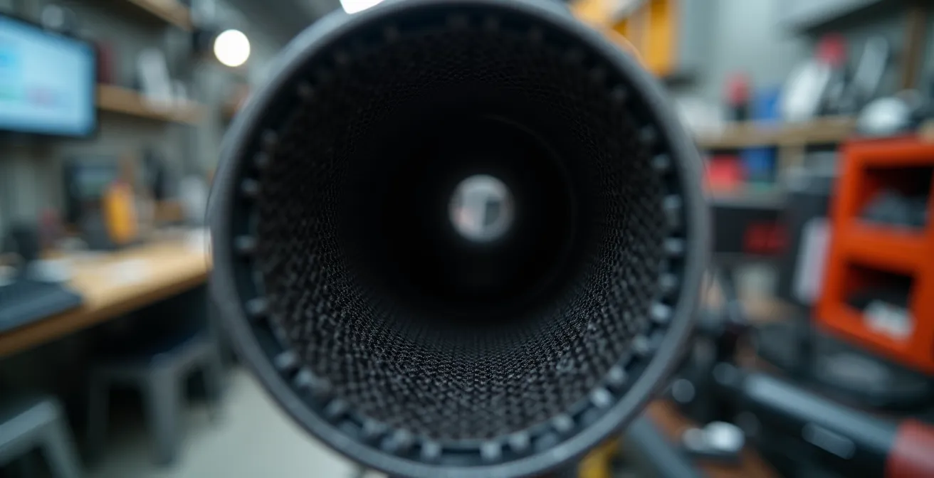 Vista macro detallada del cableado interno en cuadro de e-bike